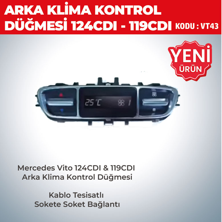 KLİMA KONTROL 124CDI VE 119CDI 